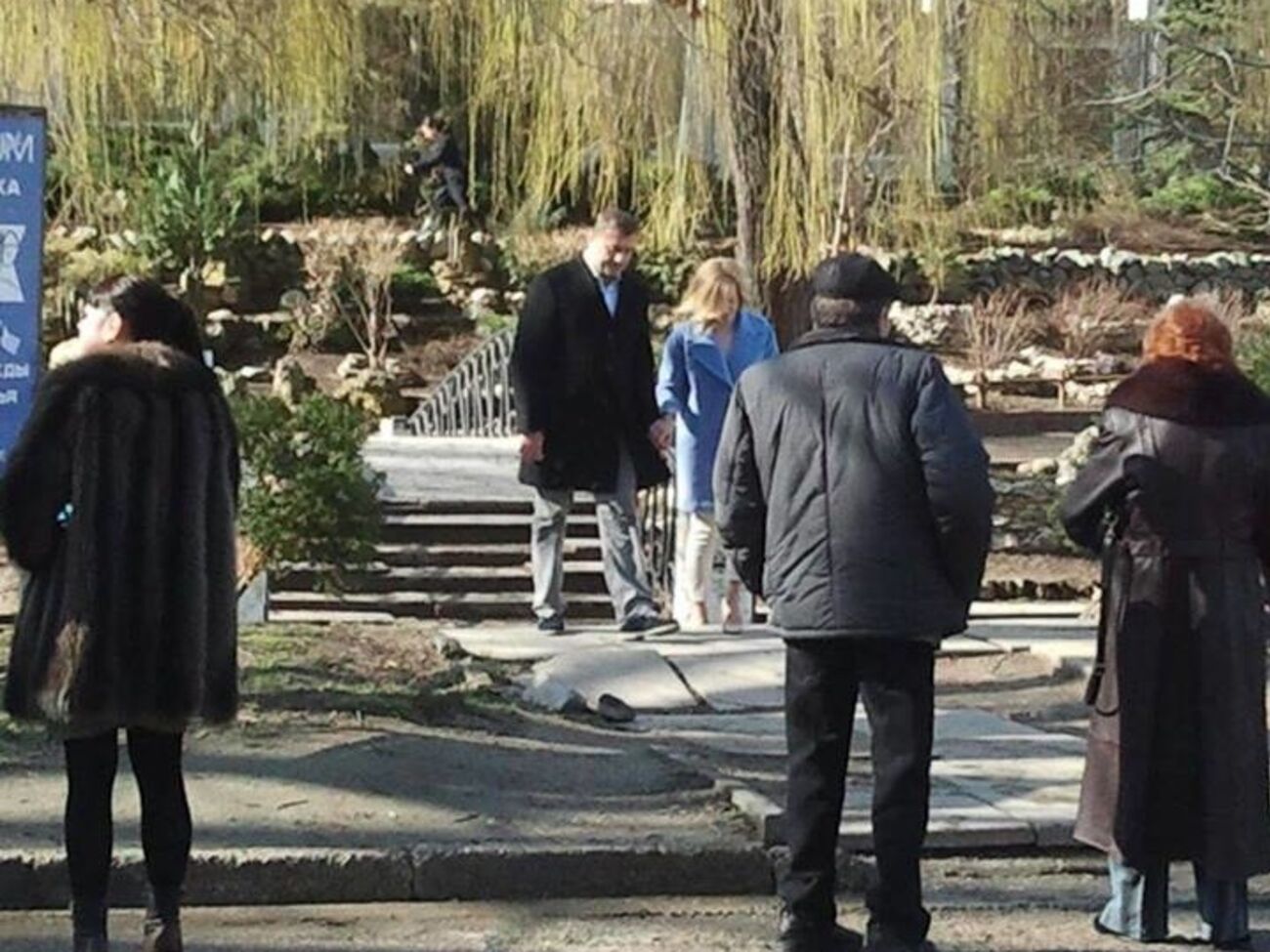 Пореченков на съемках в Симферополе