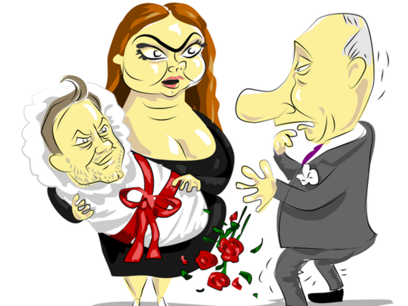 Художник устроил выставку карикатур с хештегами&nbsp;#putindead&nbsp;и&nbsp;#putinmissing