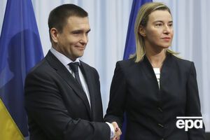 Встреча Климкина и Могерини в Брюселе