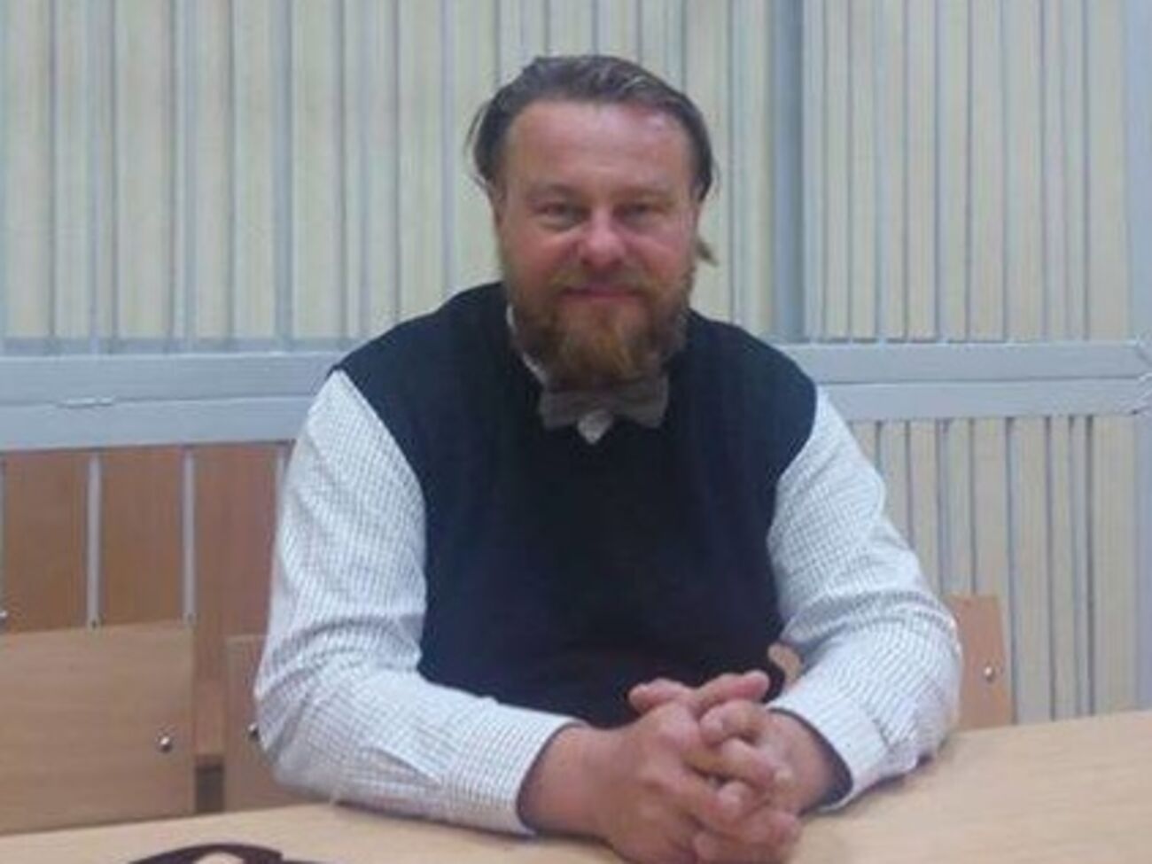 Волонтер Владимир Кочетков-Сукач