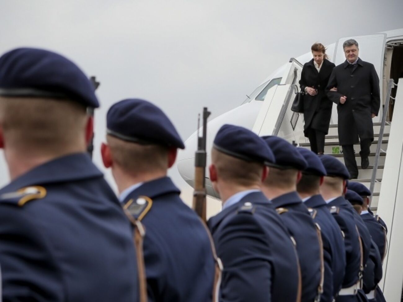 Порошенко находится с рабочим визитом в Германии