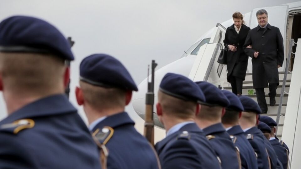 Порошенко находится с рабочим визитом в Германии