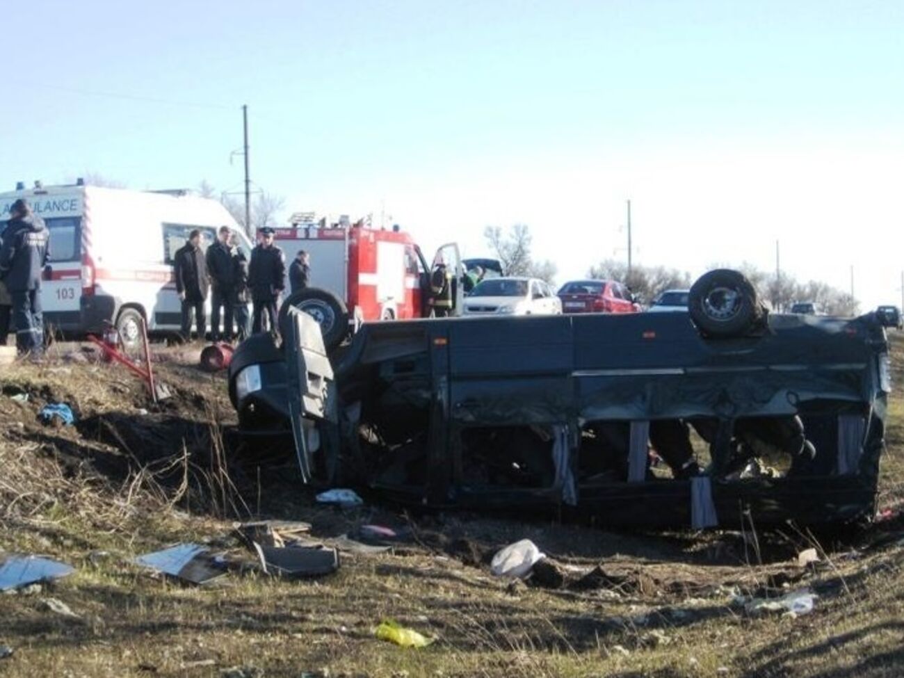 Семь человек погибли на месте