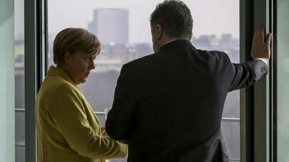 Ангела Меркель провела встречу с Петром Порошенко