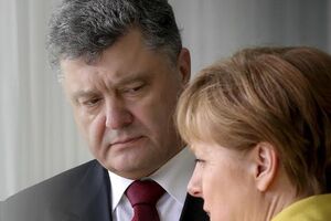Петр Порошенко провел совместную с Ангелой Меркель пресс-конференцию