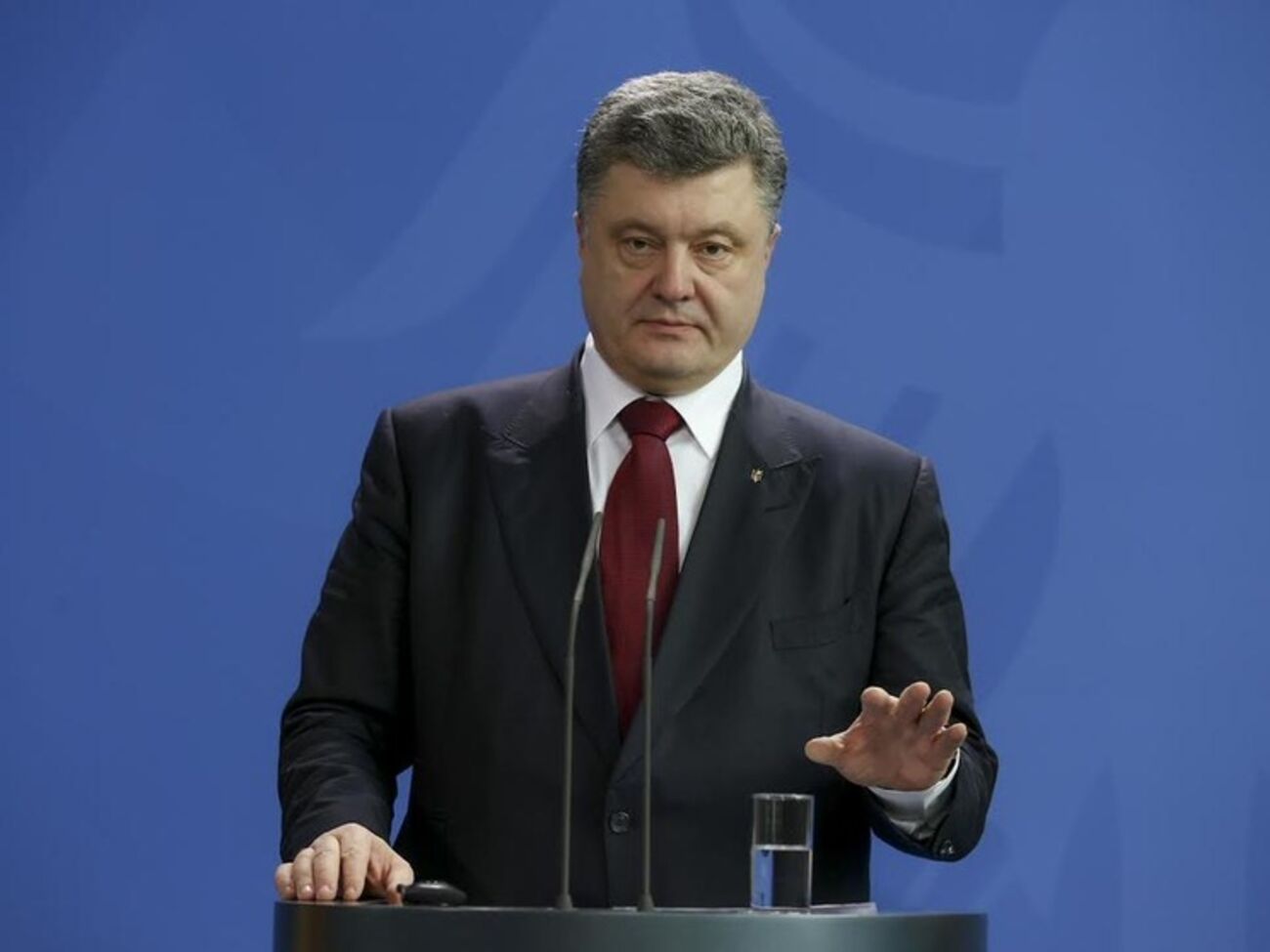 Петр Порошенко провел пресс-конференцию в Берлине