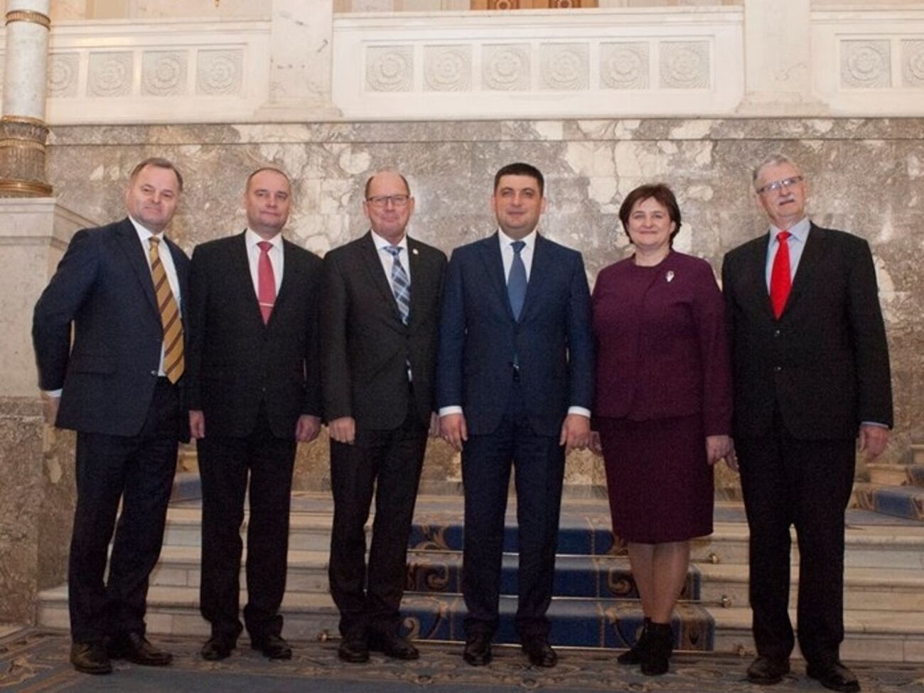 Гройсман с представителями парламентов стран Северной Европы и Балтии