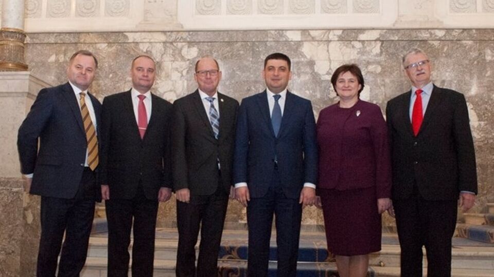 Гройсман с представителями парламентов стран Северной Европы и Балтии