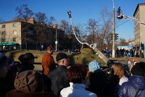 Беспорядки в Константиновке начались после ДТП с участием украинских военных, в котором погиб ребенок