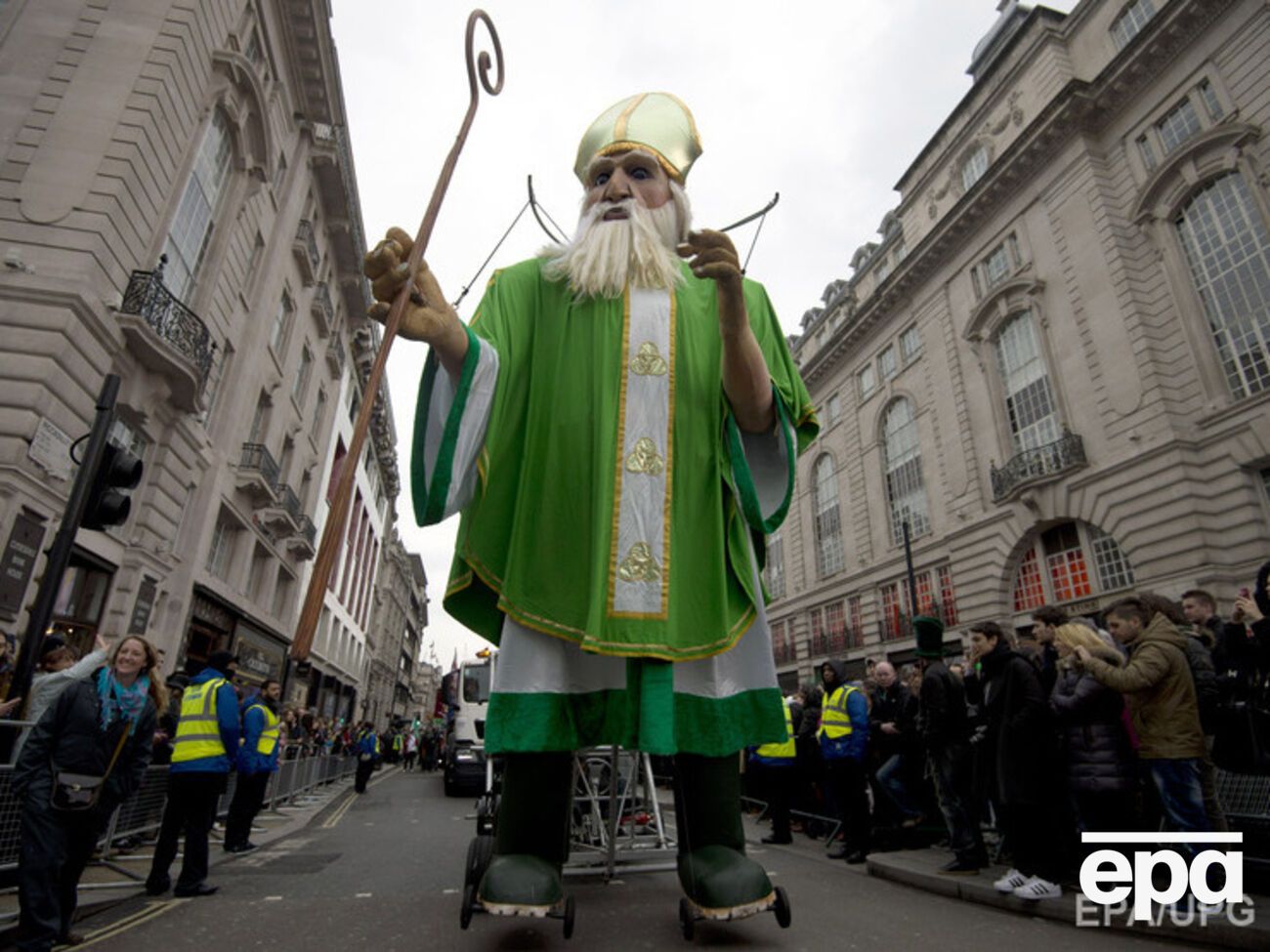 День Святого Патрика в Лондоне