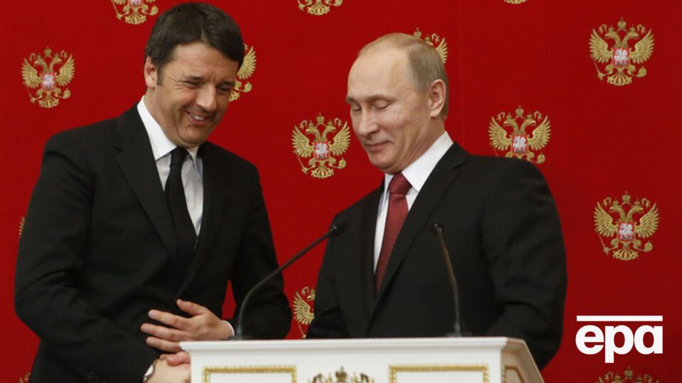 Ренци недавно побывал в Кремле