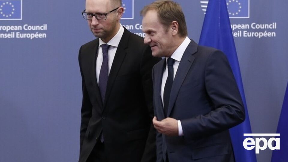 Яценюк встретится с Туском