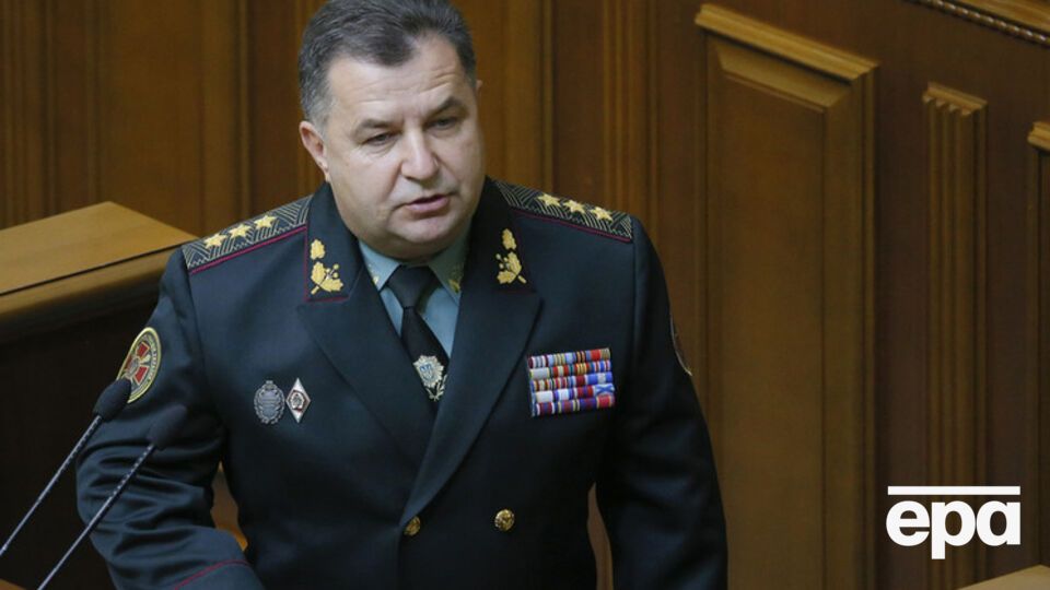 Полторак подтвердил отвод тяжелого вооружения на Донбассе