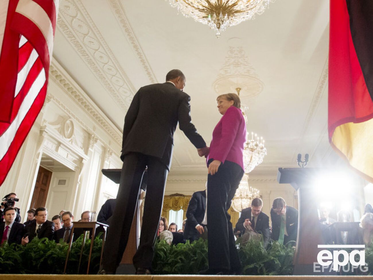 Обама и Меркель обсудили ситуацию в Украине