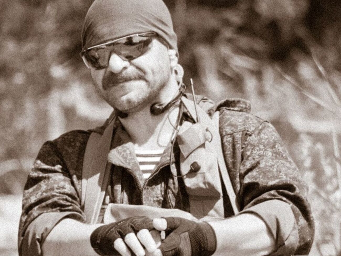 Командир отряда "Тени" Александр Гладкий