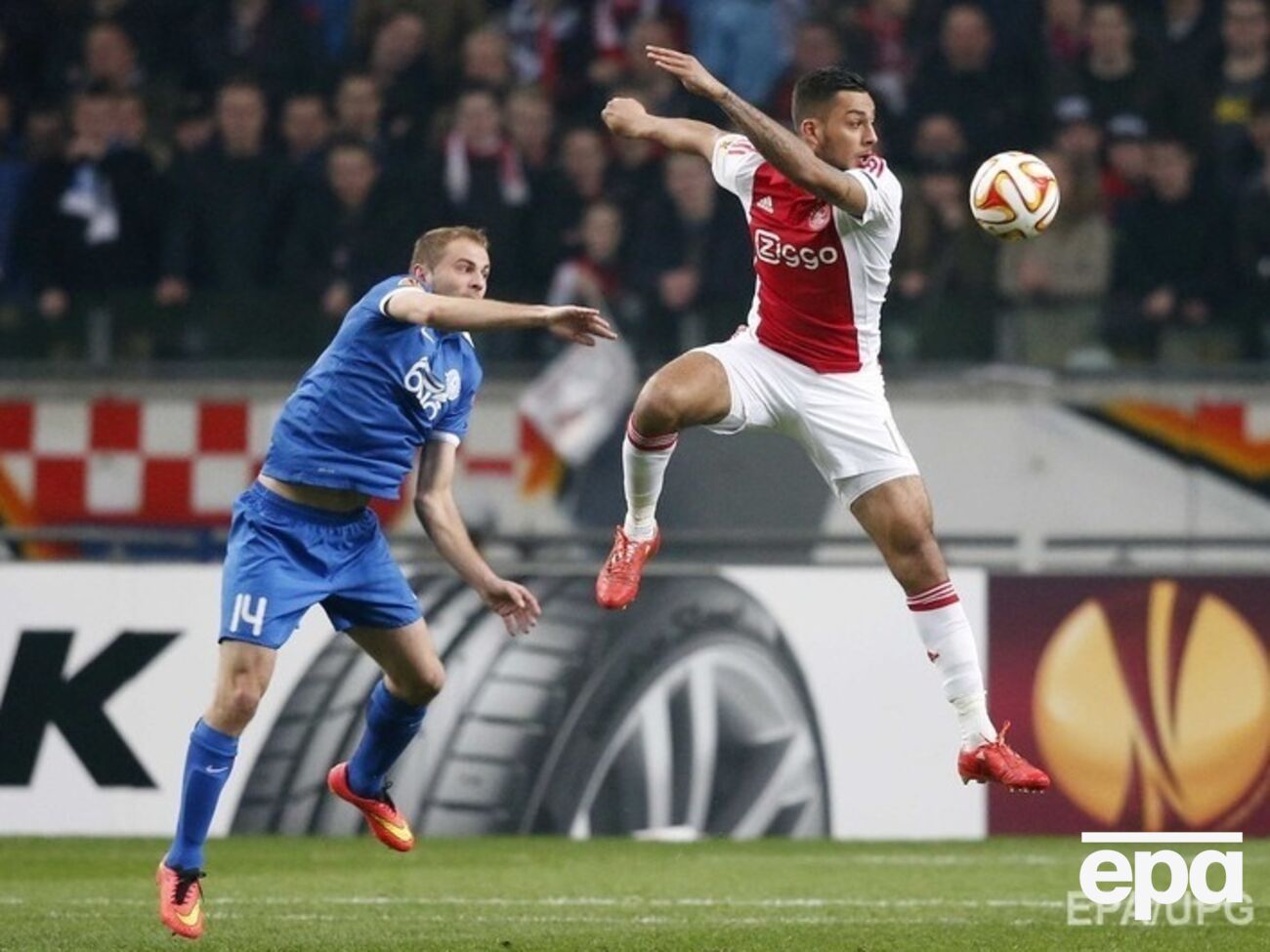 "Днепр" вышел в 1/4 Лиги Европы, несмотря на поражение от "Аякса"