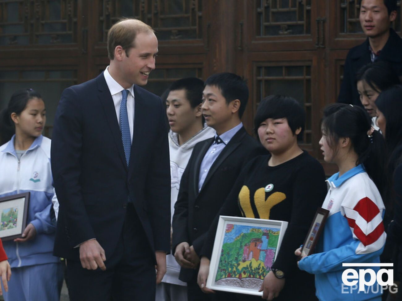 Принц Уильям прибыл в Китай