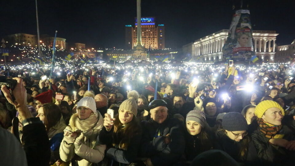 25% россиян назвали события на Майдане "государственным переворотом"