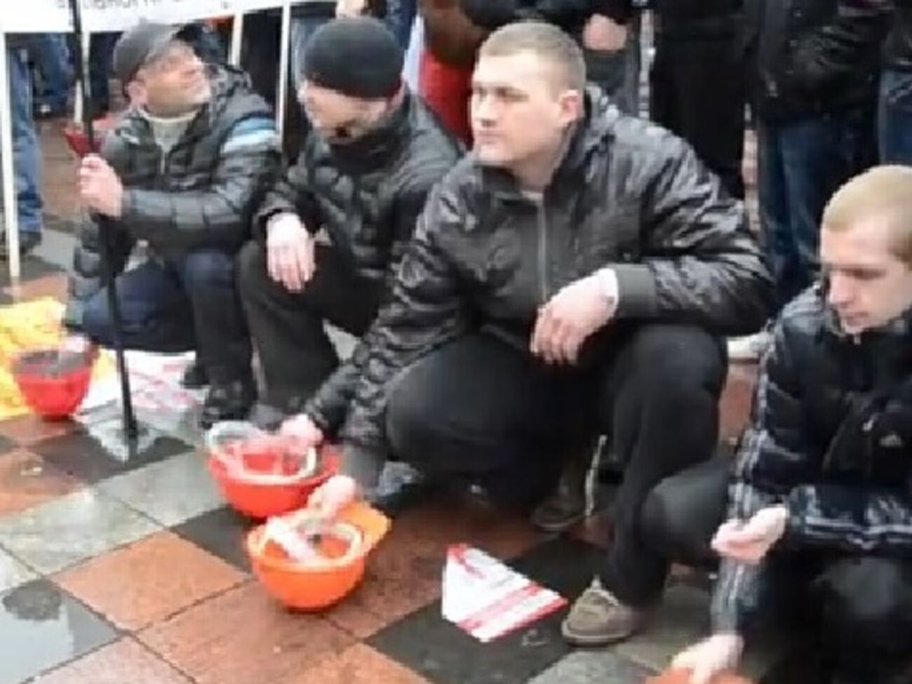 Шахтеры пикетировали Раду и Кабмин. Видео