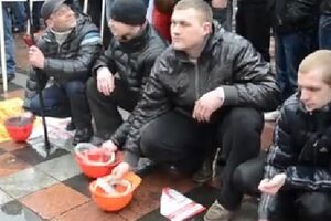 Шахтеры пикетировали Раду и Кабмин. Видео