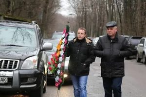 В Киеве простились с Михаилом Чечетовым. Фоторепортаж