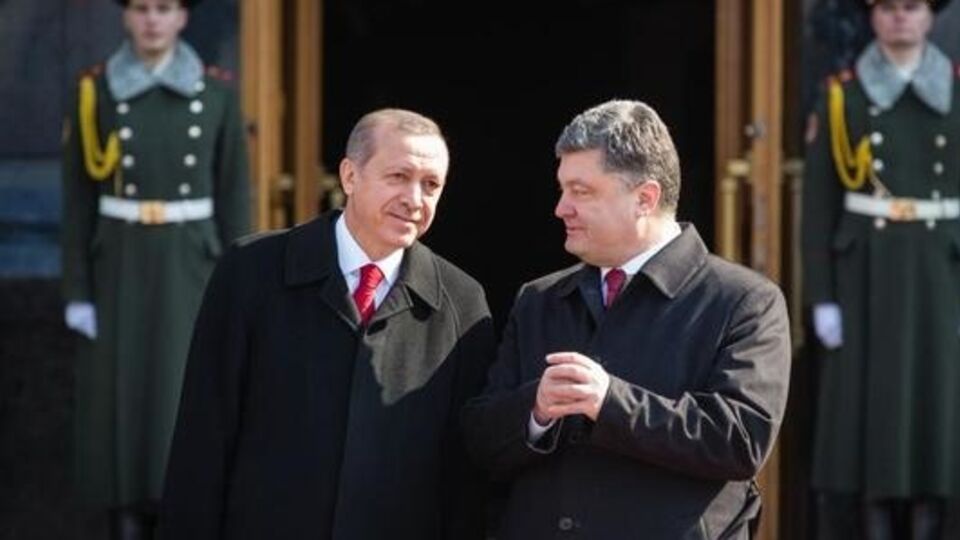 Петр Порошенко и Реджеп Эрдоган в Киеве