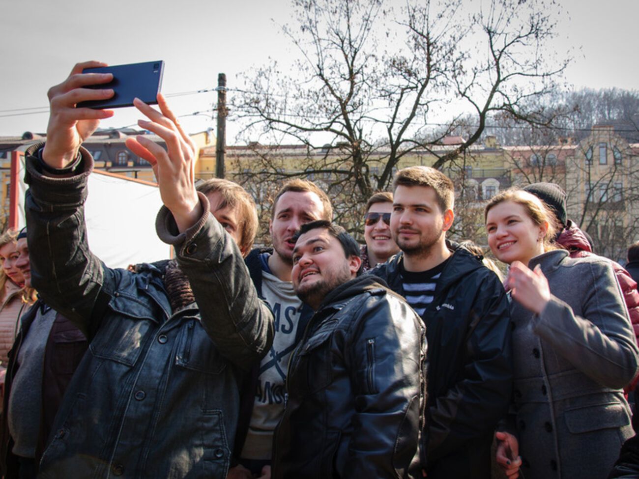 Киевляне стали свидетелями затмения в 12.45