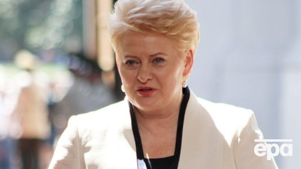 Премию Грибаускайте вручил первый президент Украины Леонид Кравчук