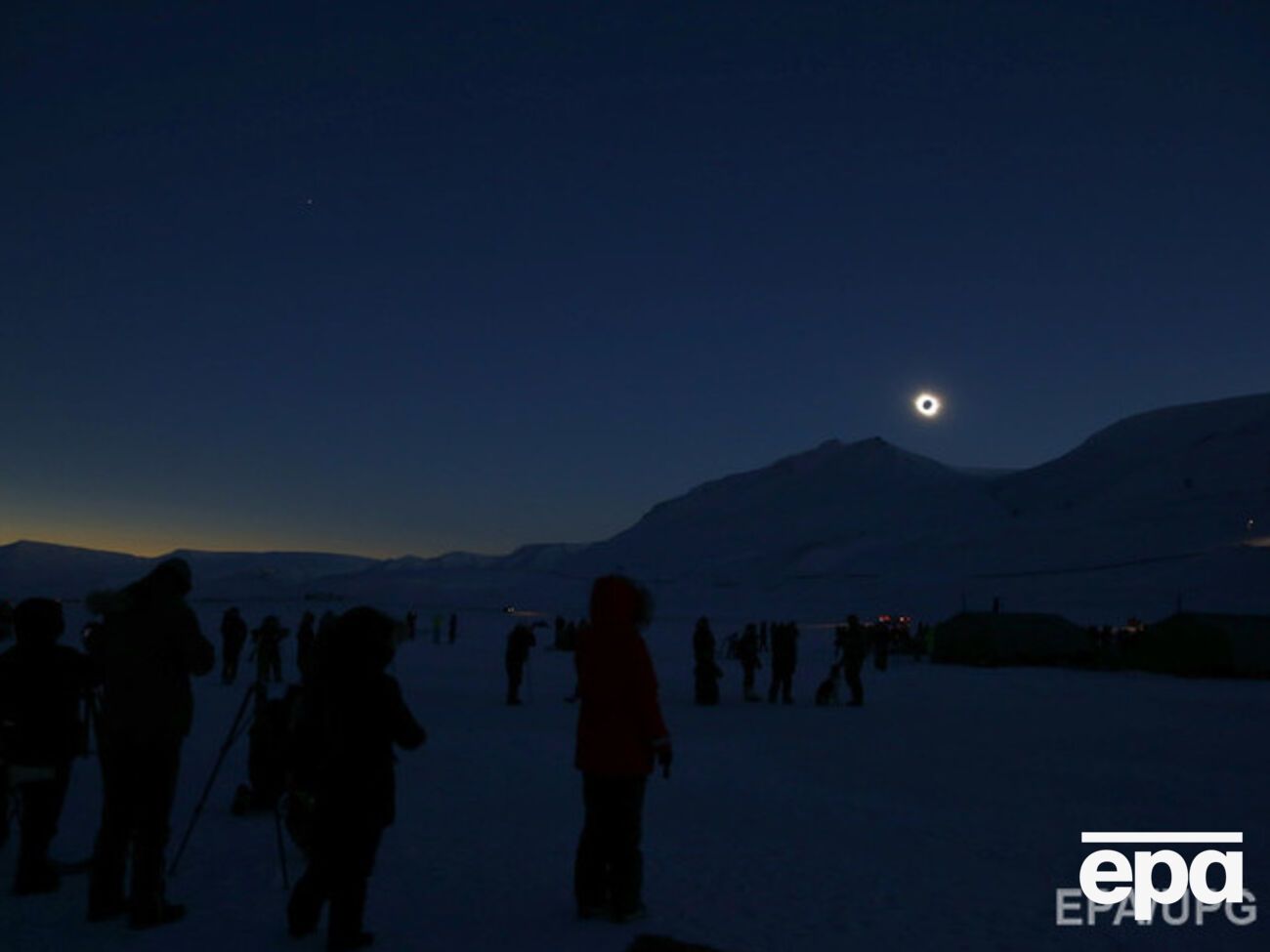 Полное солнечное затмение могли наблюдать жители&nbsp;датских Фарерских островов