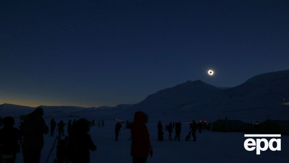 Полное солнечное затмение могли наблюдать жители датских Фарерских островов