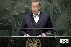 Президент Эстонии Ильвес: Европа должна принять четкую точку зрения, показать свою решимость и силу