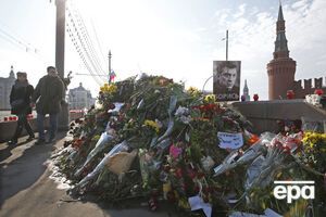 Место убийство Бориса Немцова в центре Москвы