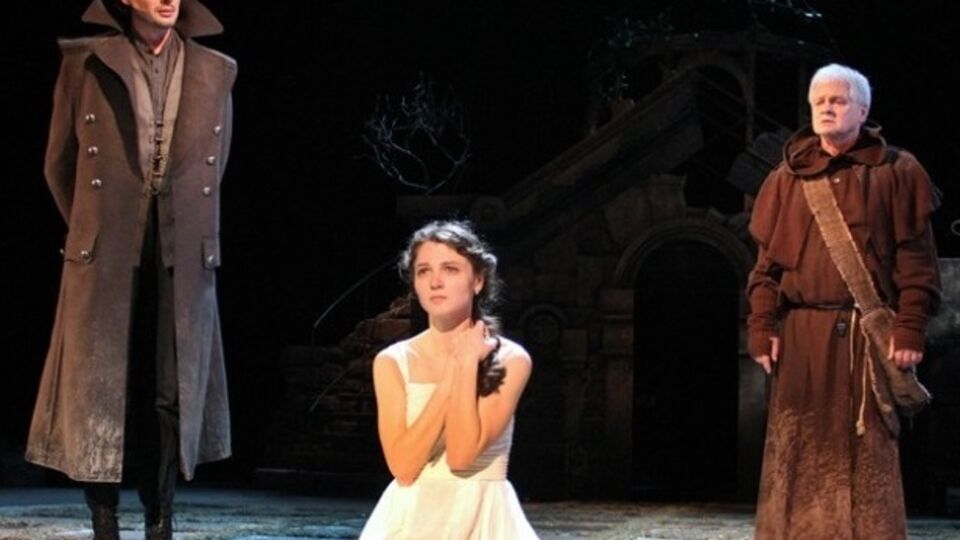 Шорена Шония в роли Джульетты в постановке Театра русской драмы