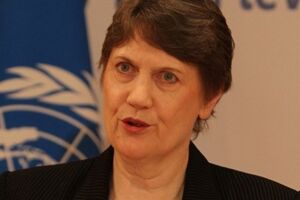 Заместитель генерального секретаря ООН и глава ПРООН Хелен Кларк