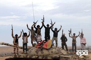 Сторонники действующего президента Йемена Абда Раббу Хади