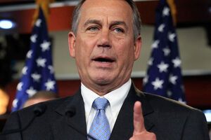 Спикер нижней палаты Конгресса США Джон Бонер