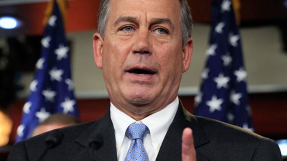 Спикер нижней палаты Конгресса США Джон Бонер