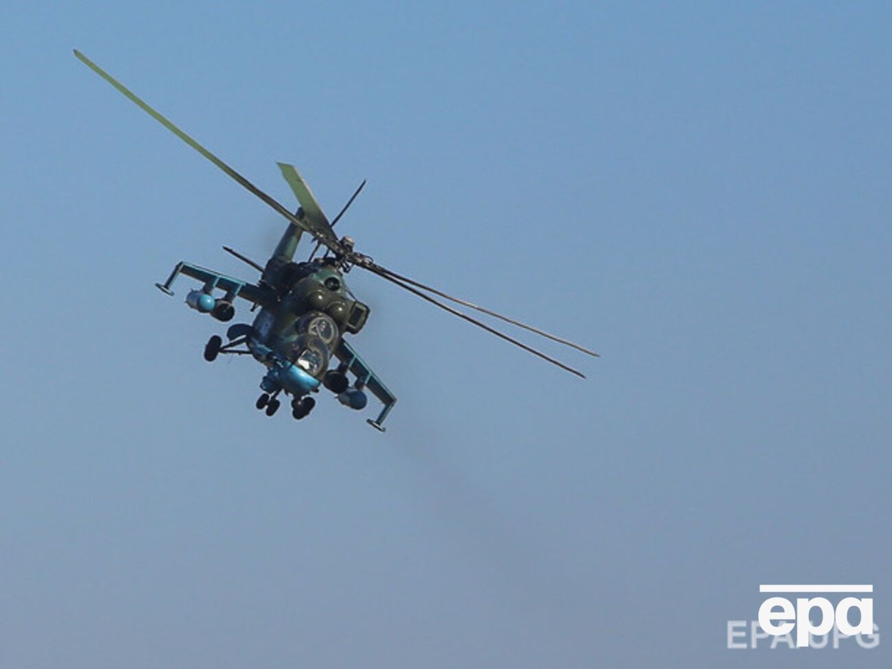 В СМИ сообщили о крушении украинского военного вертолета на территории Киевской области