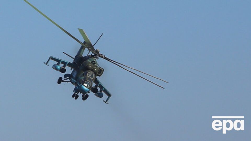 В СМИ сообщили о крушении украинского военного вертолета на территории Киевской области