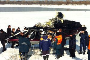 На Камчатке разбился вертолет. Двое людей погибли
