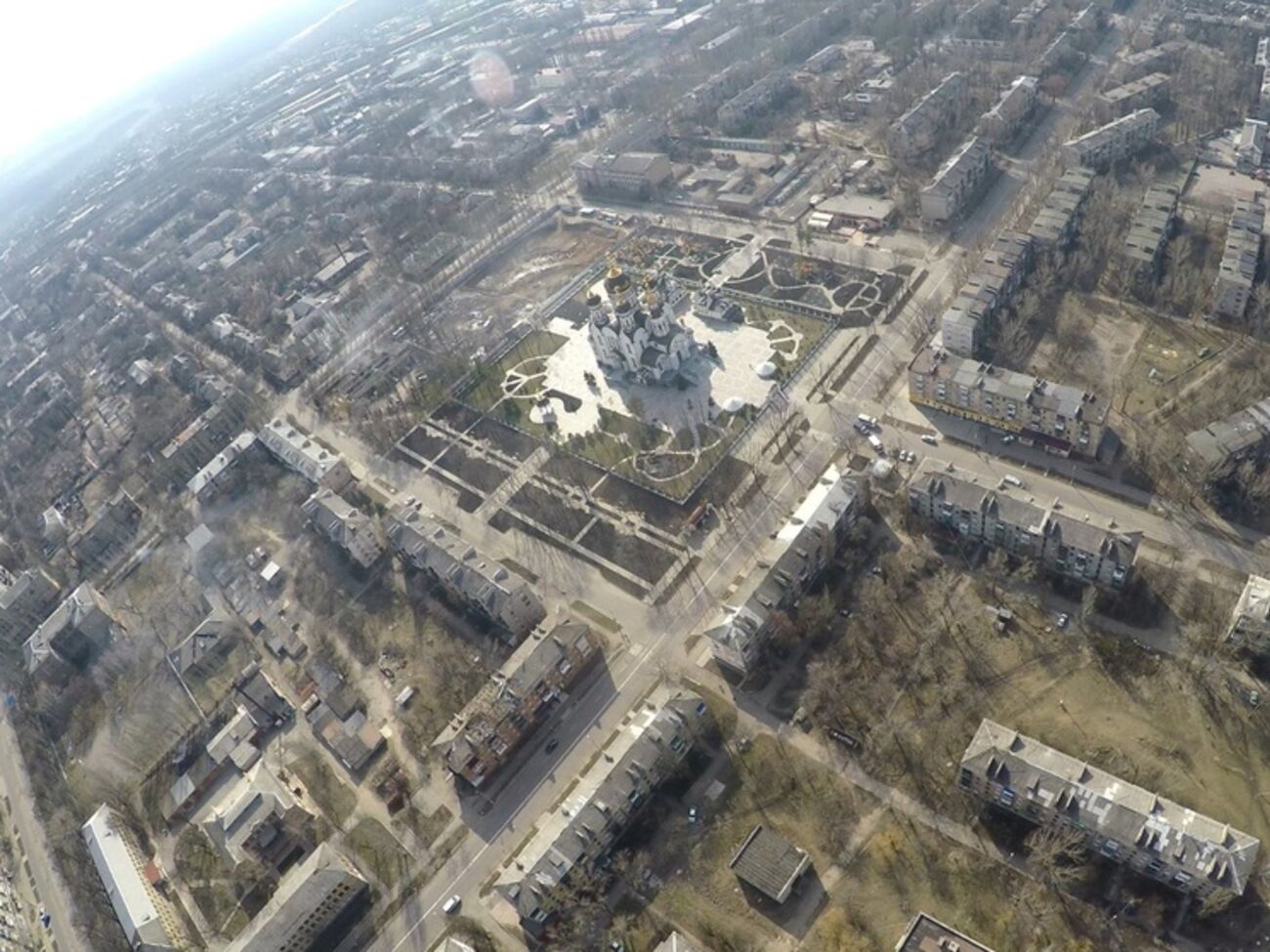 Центр Горловки &ndash; Соборная площадь