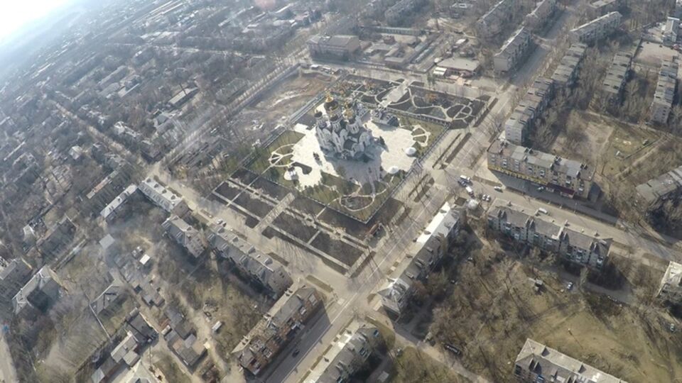 Центр Горловки – Соборная площадь