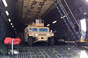 В Украину прибыли автомобили из США