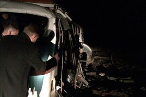 Взрыв произошел на Курдюмовском блокпосте в 19.30