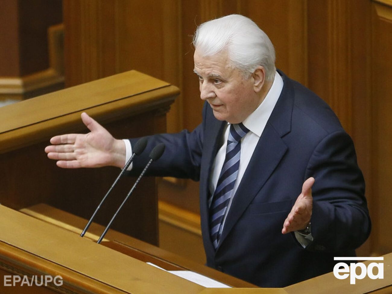 Кравчук считает, что никто не хочет защищать Украину