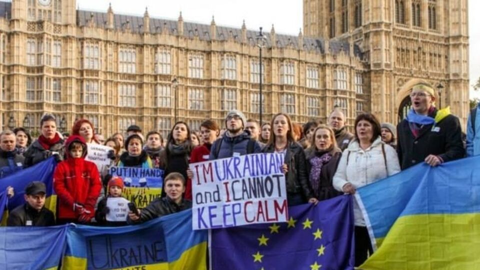 Украинская община в Лондоне собирает средства для бойцов АТО