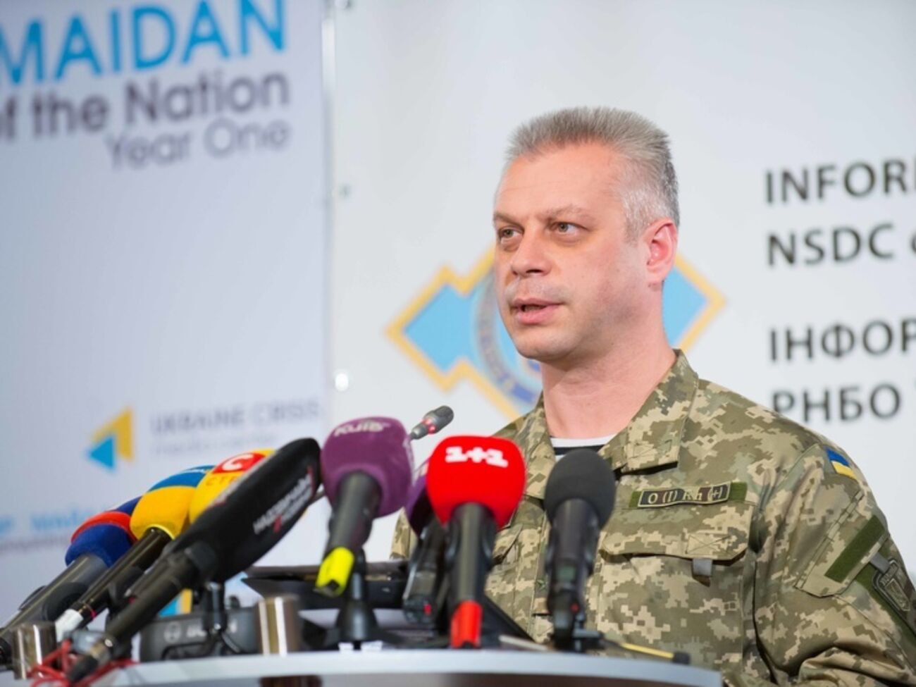 Андрей Лысенко сообщил, что на этой неделе на Донбасс прибыла российская техника