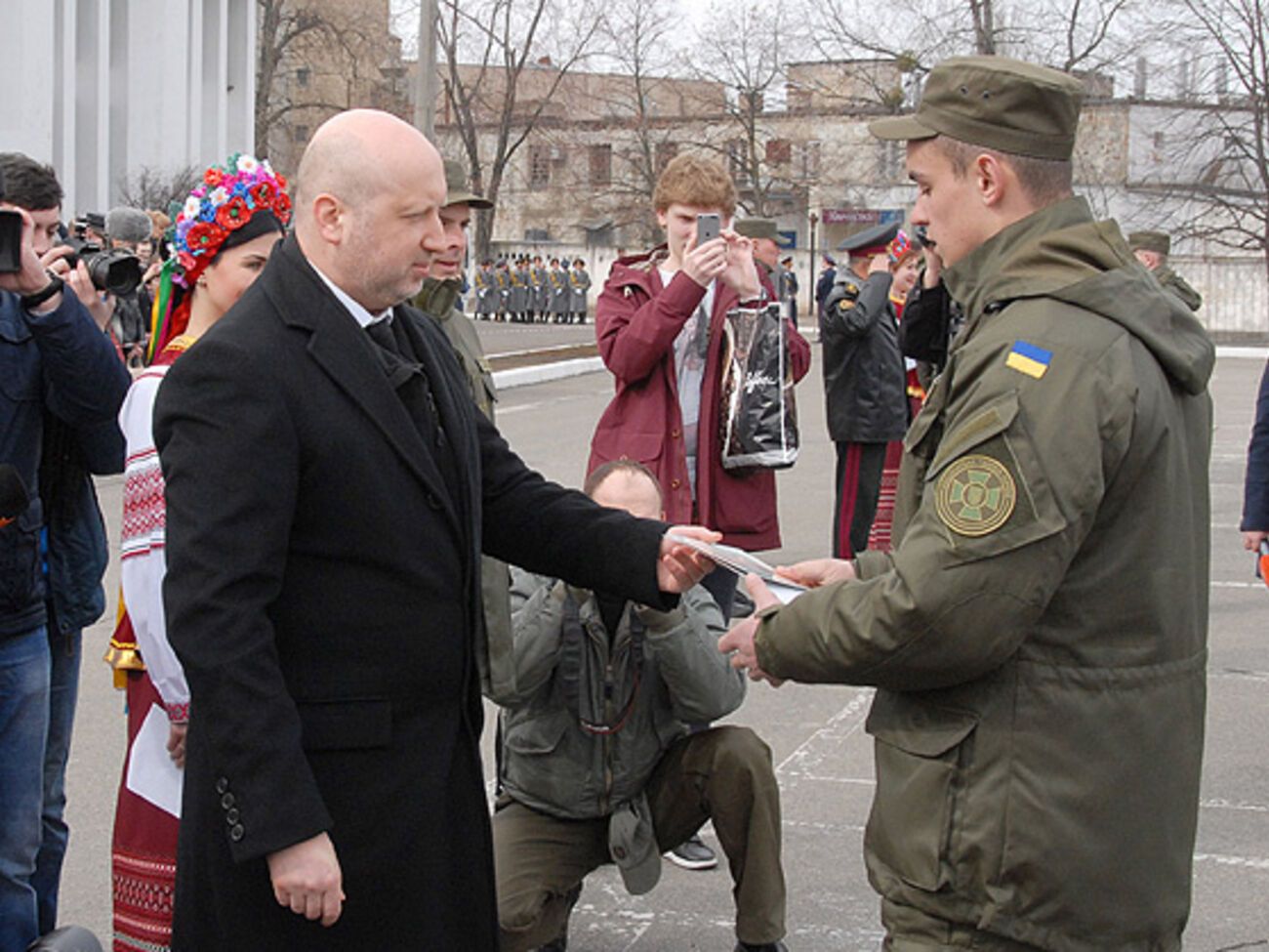 Турчинов:&nbsp;Национальная гвардия&nbsp;&ndash;&nbsp;гордость украинского народа