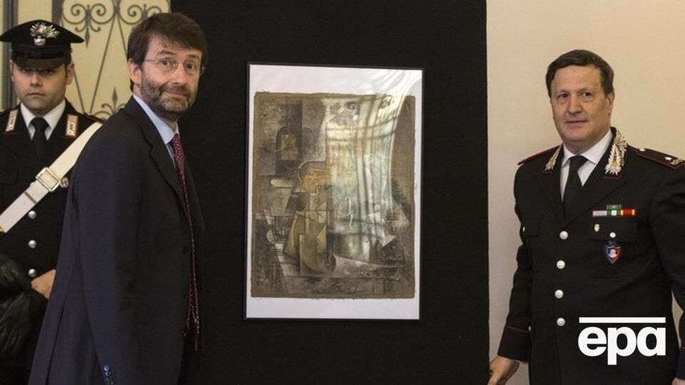 Картину намеревались вывезти из Италии