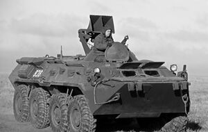 БТР-80, серия ЗС-88, с мощными громкоговорителями